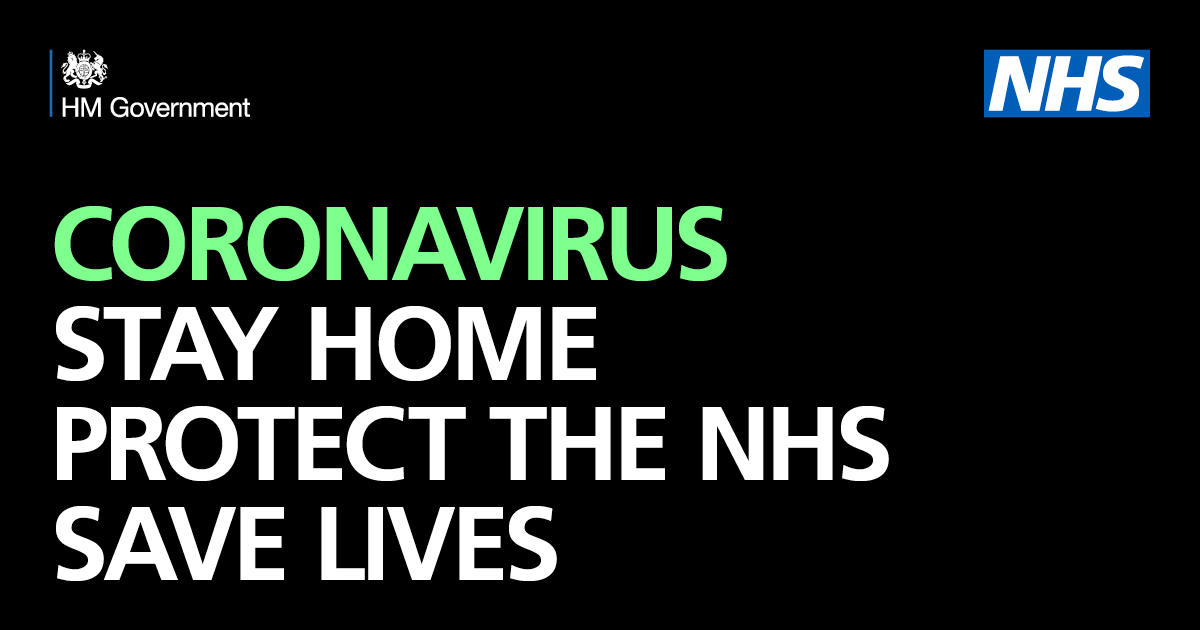 Stay home, protect the NHS and save lives