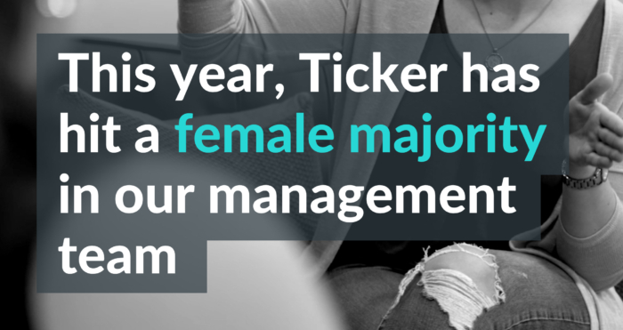 Female leadership at Ticker