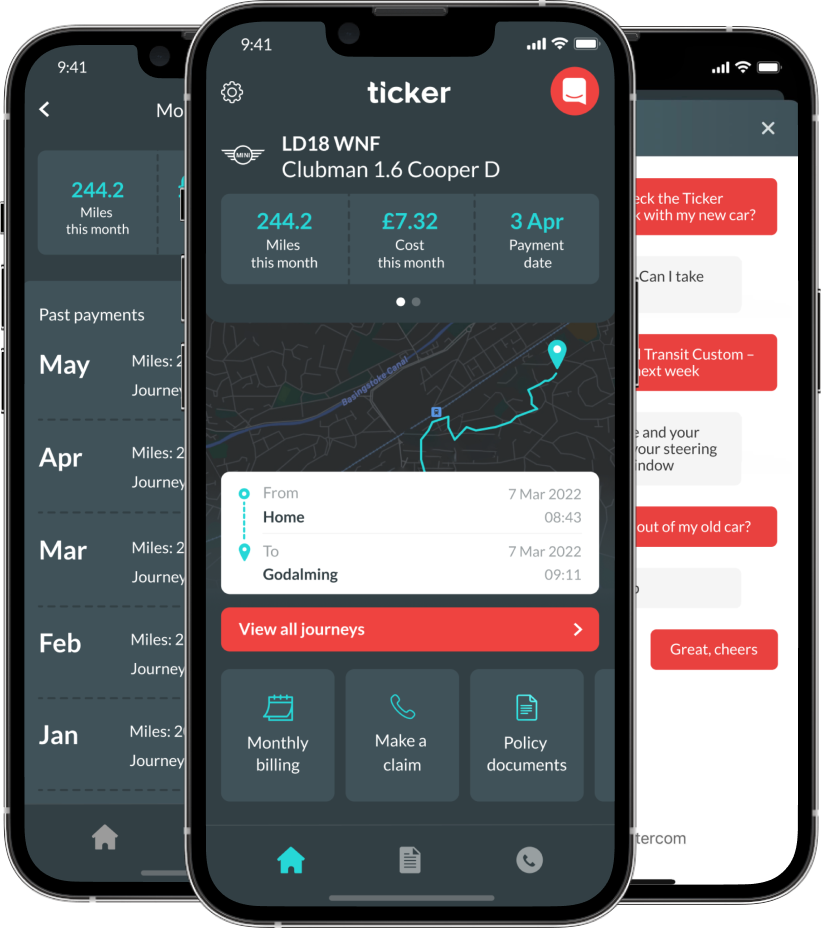 Ticker app