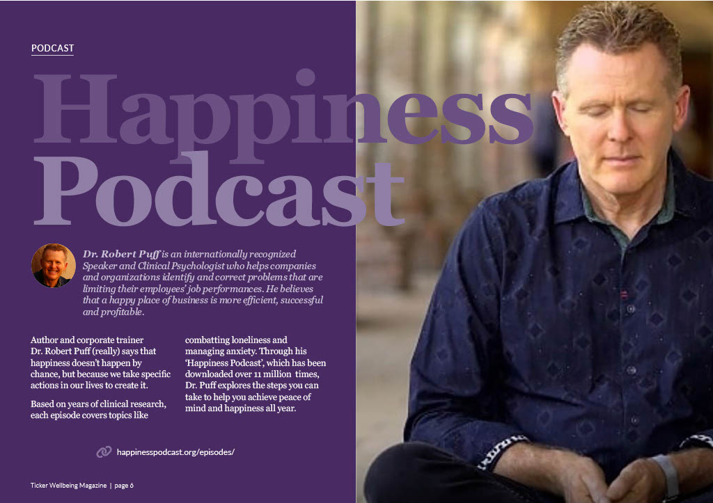 Happiness podcast by Dr Robert Puff