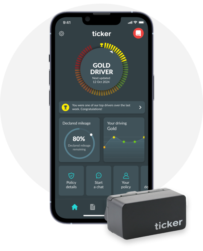 The Ticker app